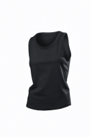 Stedman - Classic Tank Top Women - ST2900 BLO (Чорна Жіноча Майка) ― купити футболку в Україні, замовити футболку поштою, ціни, опис, фото футболок, купити кухлі, бейсболки, весна, кружки, рюкзаки, гаманці, літо, бандани, шкіряні вироби, осінь, джинси, кросівки, куртки, шорти, шапки, батніки, шкарпетки, зима, білизна, майки, сорочки, сумки, молодіжні аксесуари, вуличний стиль кежуал стайл | Інтернет-магазин футболок та іншого молодіжного одягу - GRAFFITI STREET - GraffitiStreet.Com.Ua