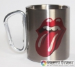 Rolling Stones, The - Tongue - Carabiner Mug (Official Merchandise) (Карабінний Кухоль)