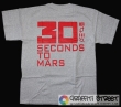 30 Seconds To Mars - 01 (меланжева футболка)