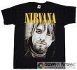 Nirvana - 02 - Kurt Cobain (чорна футболка)