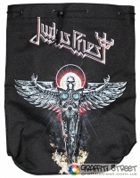 Judas Priest Angel Of Retribution купить черный рюкзак, рюкзаки для рокеров и металлистов, рюкзаки гуртом, рюкзаки оптом, замовити рюкзак, доставка новою поштою, рюкзаки зі швидкою доставкою по Україні