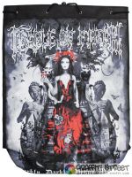 Cradle Of Filth - 01 - Darkly, Darkly, Venus Aversa (Рюкзак) ― купити футболку в Україні, замовити футболку поштою, ціни, опис, фото футболок, купити кухлі, бейсболки, весна, кружки, рюкзаки, гаманці, літо, бандани, шкіряні вироби, осінь, джинси, кросівки, куртки, шорти, шапки, батніки, шкарпетки, зима, білизна, майки, сорочки, сумки, молодіжні аксесуари, вуличний стиль кежуал стайл | Інтернет-магазин футболок та іншого молодіжного одягу - GRAFFITI STREET - GraffitiStreet.Com.Ua