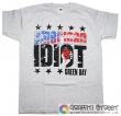 Green Day - 06 - American Idiot (меланжева футболка)