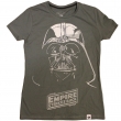 Star Wars Vader: grey (Gray Women T-Shirt)